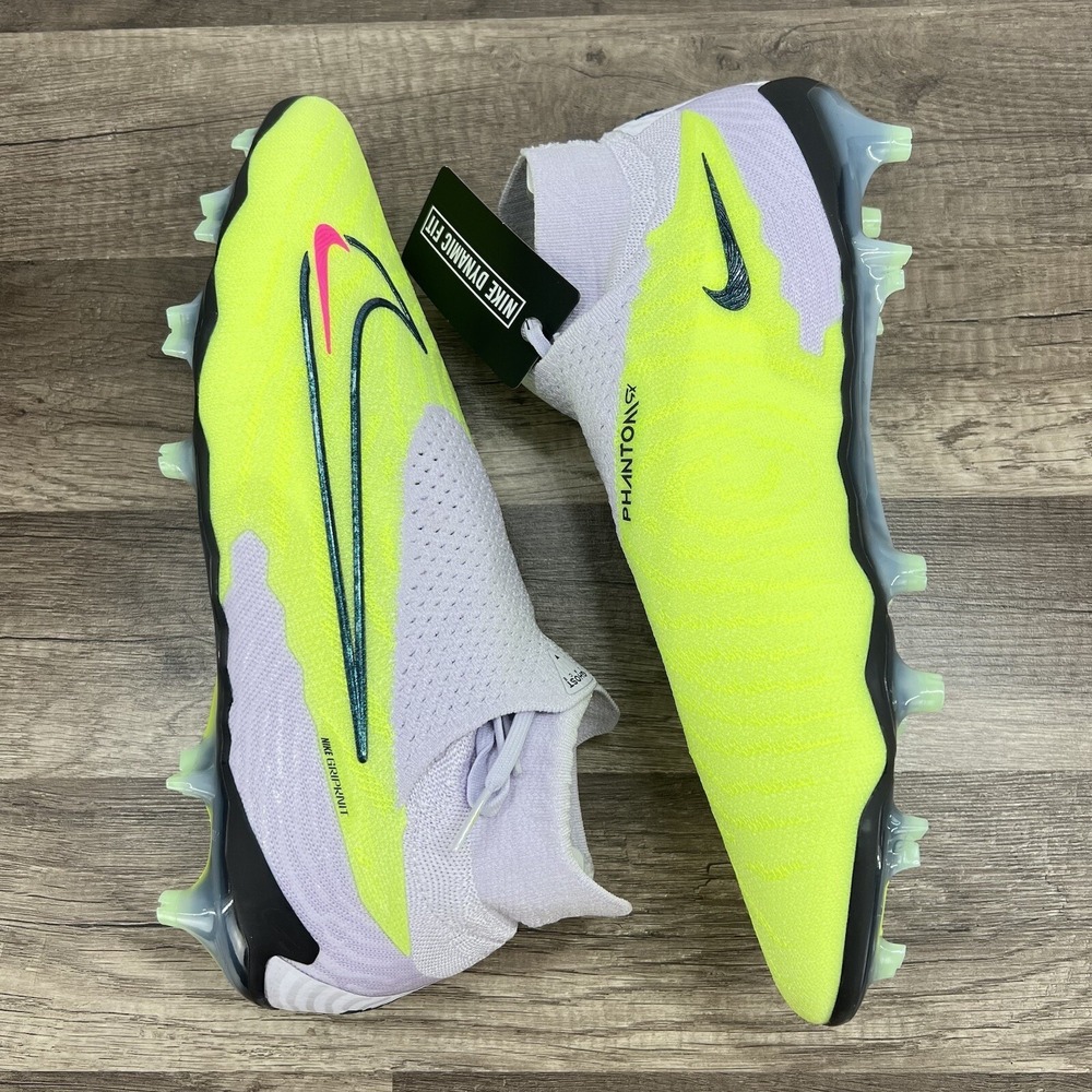 Nike Phantom GX Elite Gripknit DF FG "Luminous Pack" (DC9969-705) Mens Size 13